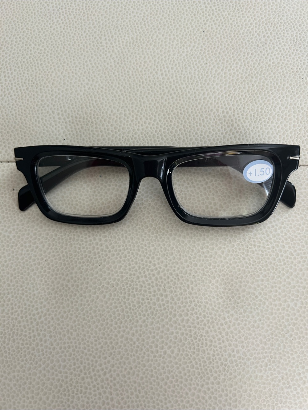 Women’s Reading Glasses +1.50 Black NWT Readers Cheaters Lightweight Classic